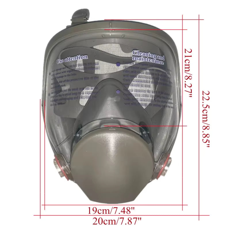 Emergency Anti-Fog Full Face Respirator