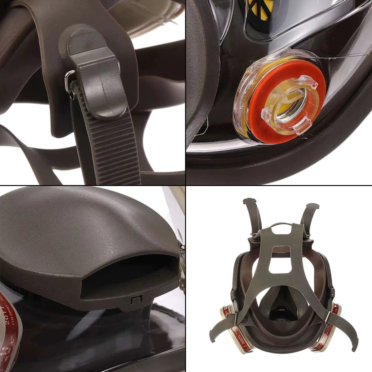 Emergency Anti-Fog Full Face Respirator